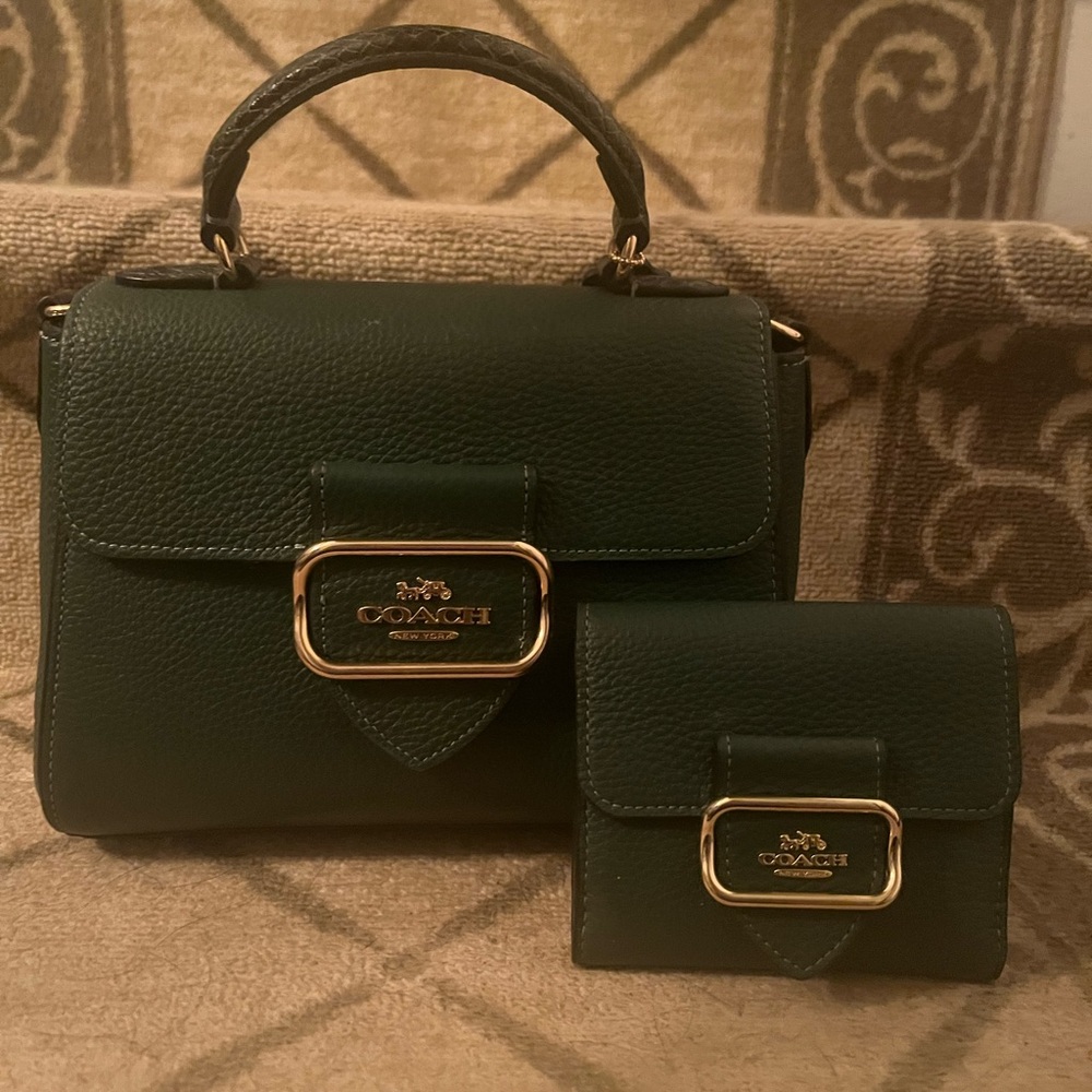 Coach Purse and Wallet Duo Set